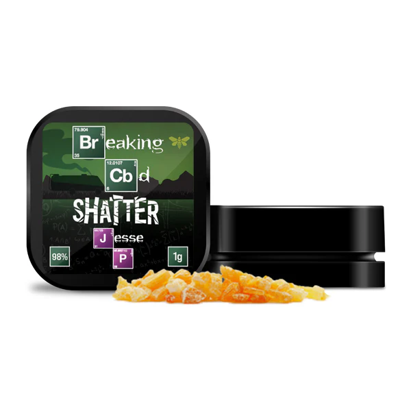 Breaking CBD 98% CBD Shatter - 1g - Image 6