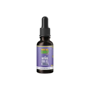 Why So CBD? 3000mg Broad-Spectrum CBD Natural Oil - 30ml