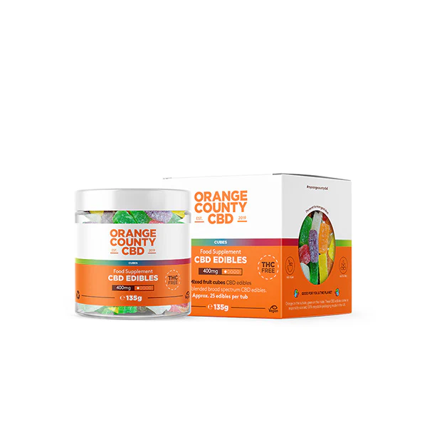 Orange County CBD 400mg Gummies - Small Pack - Image 5