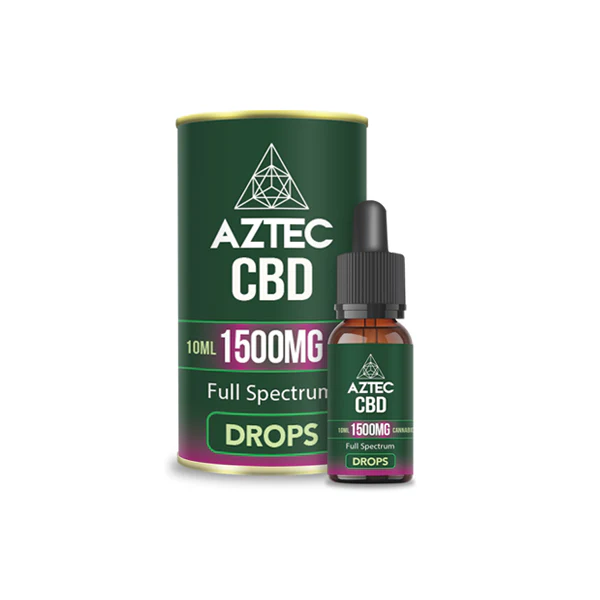 Aztec CBD Full Spectrum Hemp Oil 1500mg CBD 10ml - Image 3