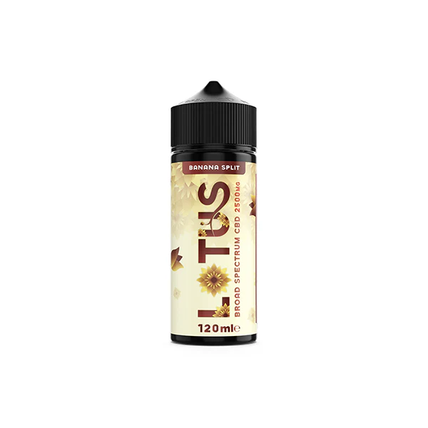 Lotus Leaf CBD 2500mg CBD Broad-Spectrum E-liquid 100ml (70VG/30PG) - Image 2