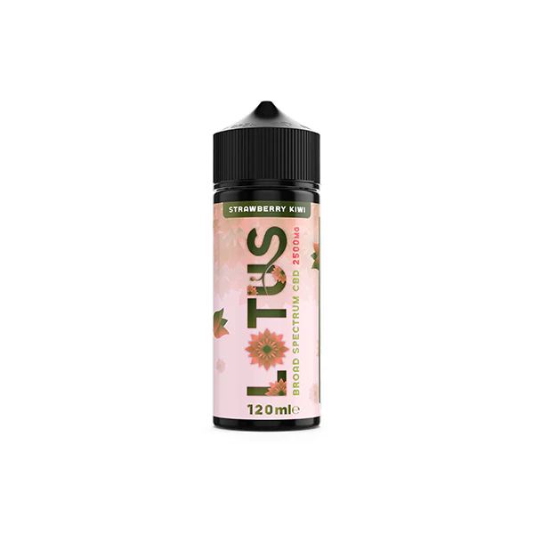 Lotus Leaf CBD 2500mg CBD Broad-Spectrum E-liquid 100ml (70VG/30PG) - Image 8