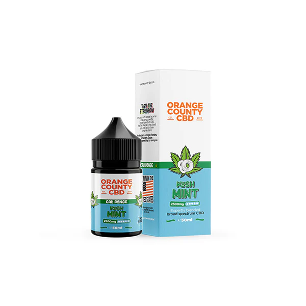 Orange County CBD Cali Range 2500mg CBD 50ml E-liquid (60VG/40PG) - Image 6
