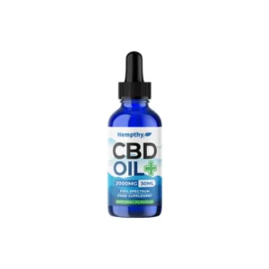 Hempthy 2000mg CBD Oil Full Spectrum Natural - 30ml