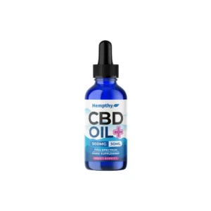 Hempthy 500mg CBD Oil Full Spectrum Food Supplement Mixed Berries - 30ml