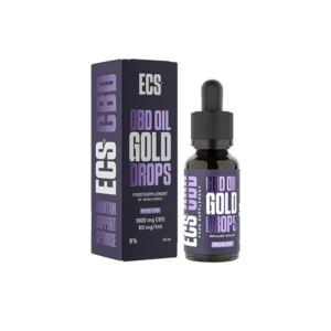 Gold Drops CBD Oil 1800mg 6% ECS CBD Oil 30ml