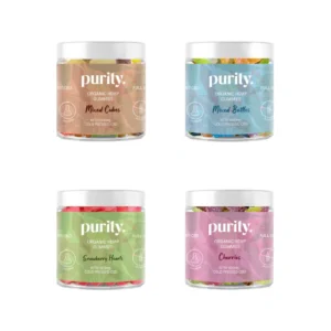 Purity 600mg Full-Spectrum CBD Vegan Gummies 150g