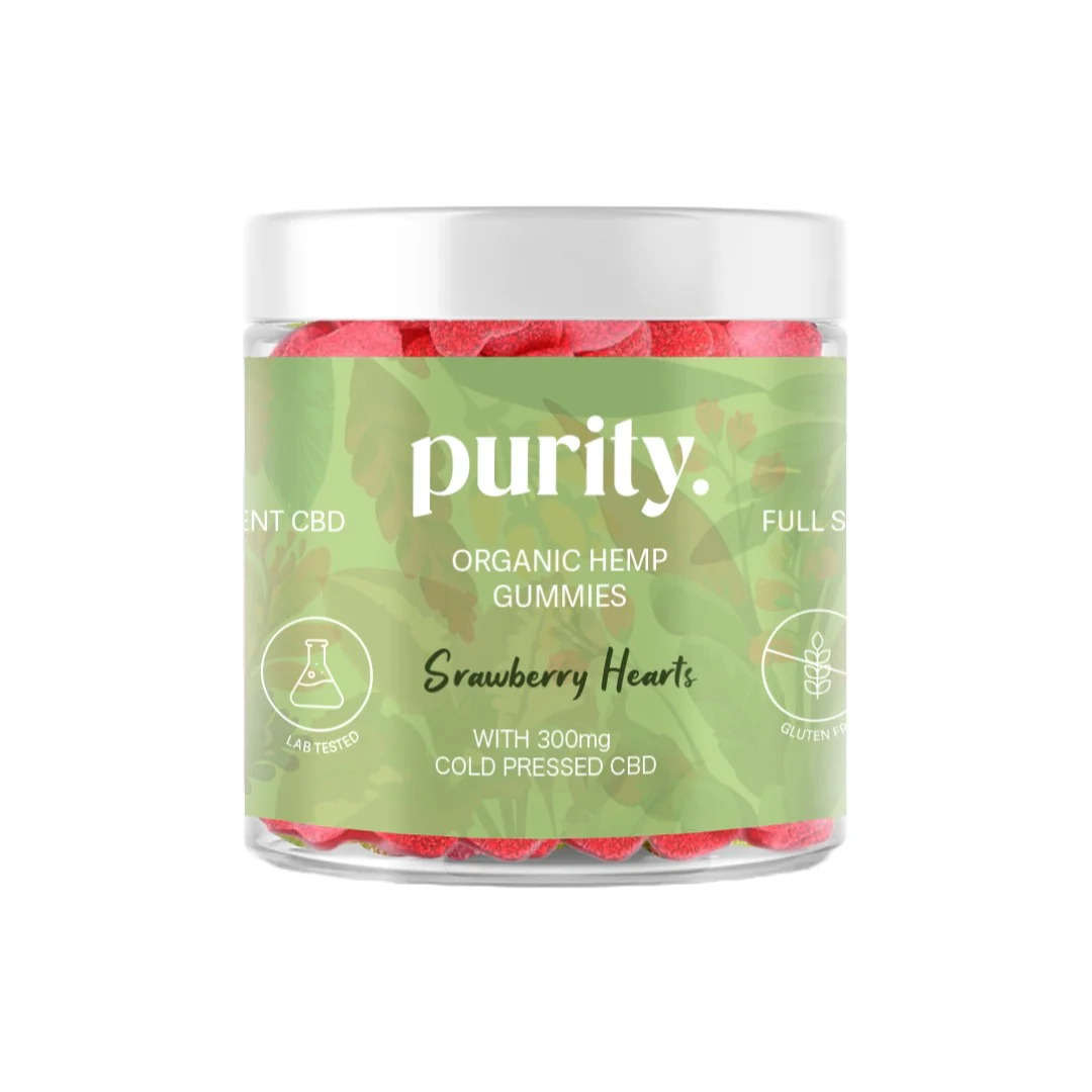 Purity 300mg Full-Spectrum CBD Vegan Gummies 150g - Image 4