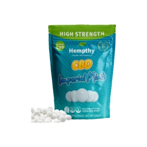 Hempthy 1000mg CBD Imperial Mints - 50 Pieces