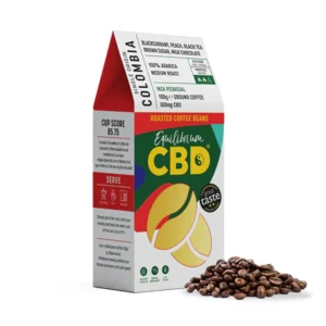 Equilibrium CBD 100mg Full Spectrum Whole Coffee Beans - 100g (Buy 1 Get 1 Free)