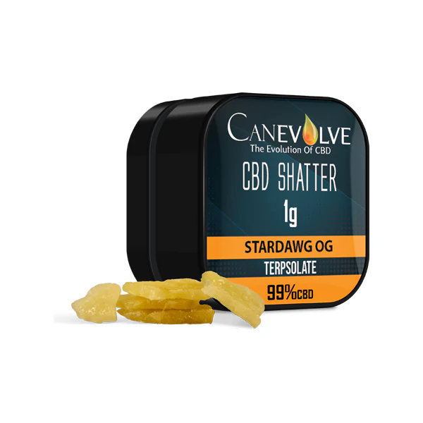 Canevolve 99% CBD Shatter - 1g - Image 51