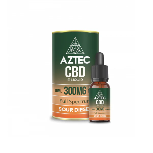 Aztec CBD 300mg CBD Vaping Liquid 10ml (50PG/50VG) - Image 6