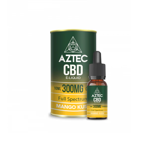 Aztec CBD 300mg CBD Vaping Liquid 10ml (50PG/50VG) - Image 8