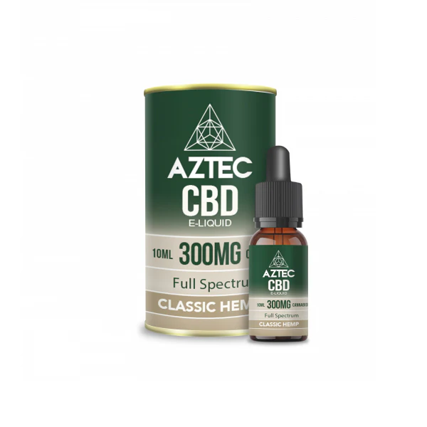 Aztec CBD 300mg CBD Vaping Liquid 10ml (50PG/50VG) - Image 11
