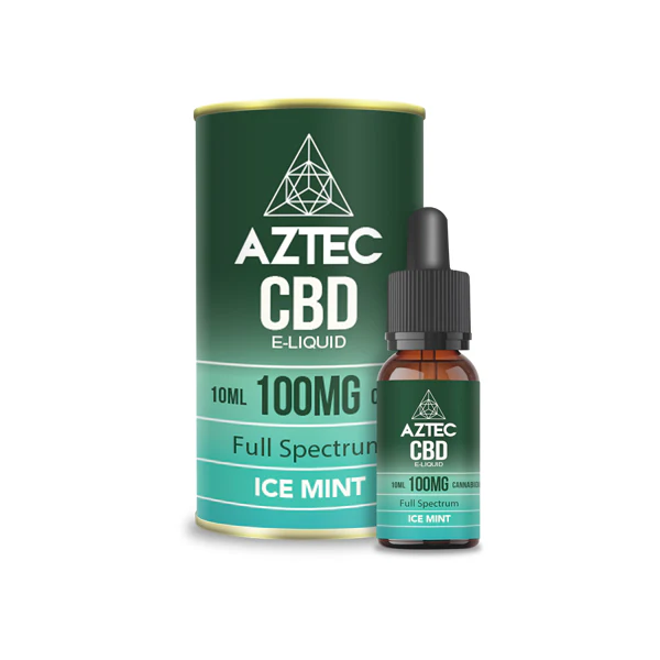 Aztec CBD 100mg CBD Vaping Liquid 10ml (50PG/50VG) - Image 5