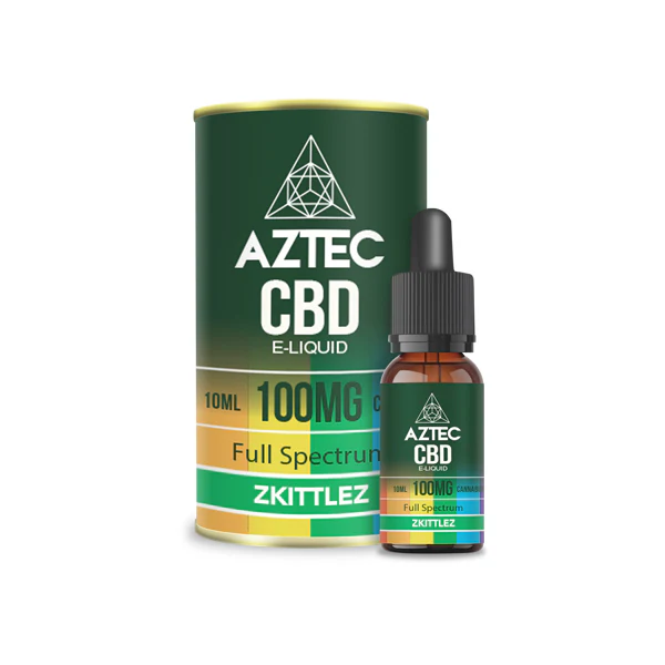 Aztec CBD 100mg CBD Vaping Liquid 10ml (50PG/50VG) - Image 11