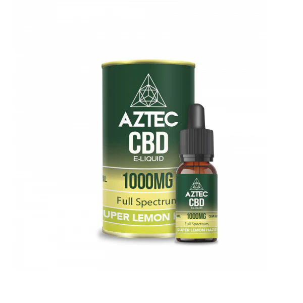 Aztec CBD 1000mg CBD Vaping Liquid 10ml (50PG/50VG) - Image 5