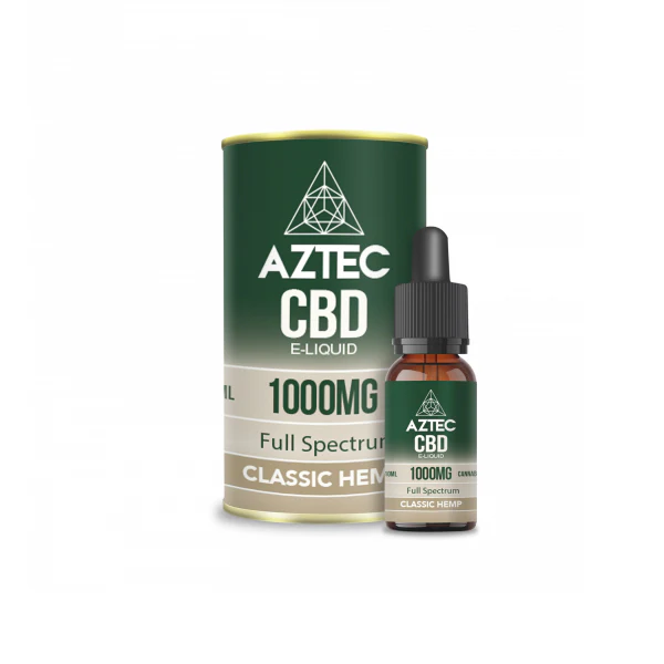 Aztec CBD 1000mg CBD Vaping Liquid 10ml (50PG/50VG) - Image 11