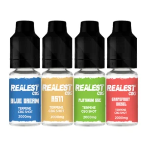 Realest CBD 2000mg Terpene Infused CBG Booster Shot 10ml (BUY 1 GET 1 FREE)