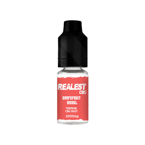 Realest CBD 2000mg Terpene Infused CBG Booster Shot 10ml (BUY 1 GET 1 FREE) - Image 4