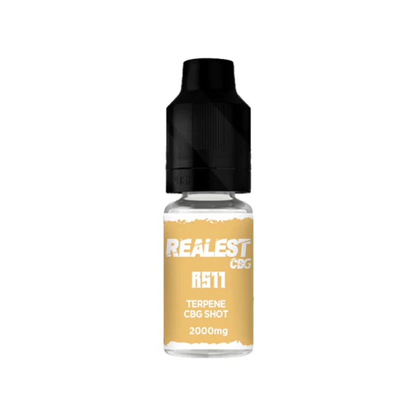 Realest CBD 2000mg Terpene Infused CBG Booster Shot 10ml (BUY 1 GET 1 FREE) - Image 6