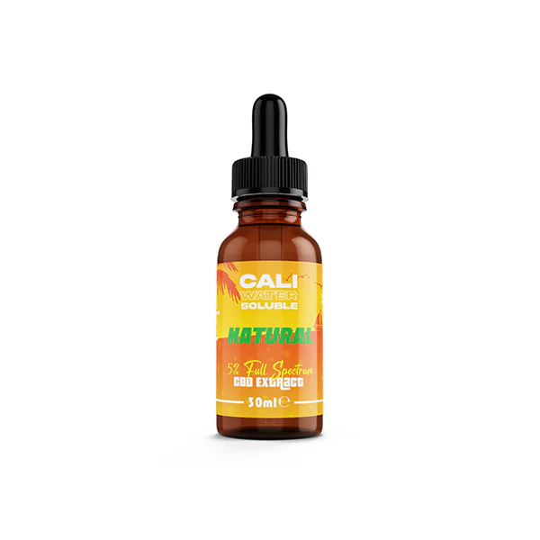 CALI 5% Water Soluble Full Spectrum CBD Extract - Original 30ml - Image 3