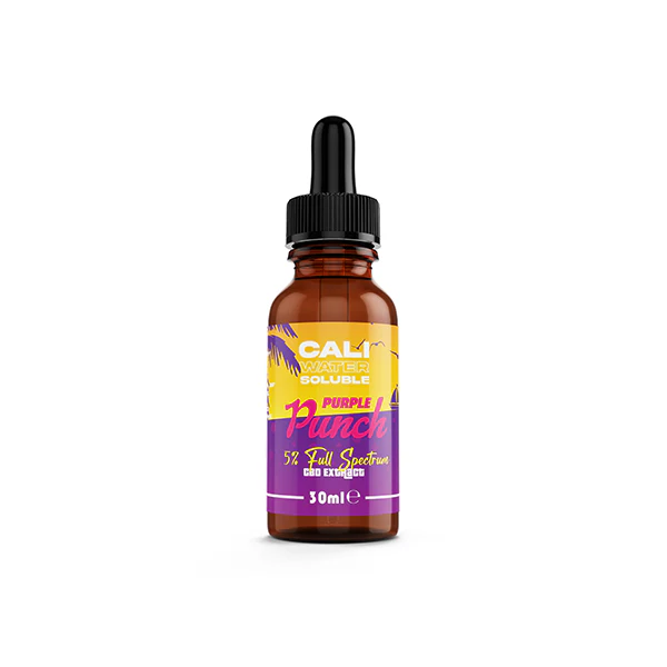 CALI 5% Water Soluble Full Spectrum CBD Extract - Original 30ml - Image 4