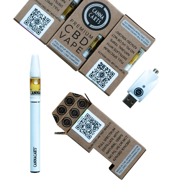 Cannacarts Premium CBD Vape Full Setup - Image 2