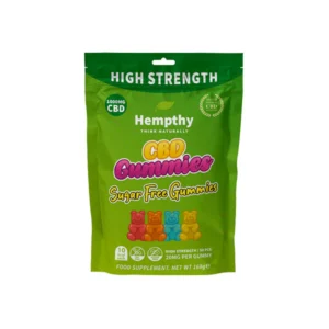 Hempthy 1000mg CBD Sugar Free Gummies - 50 Pieces