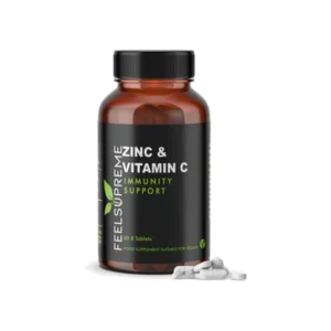 Feel Supreme 7200mg Zinc With Vitamin C Tablets - 60 Tabs