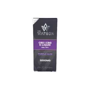 Dr Watson 5000mg CBD E-Liquid Purple Haze - 10ml